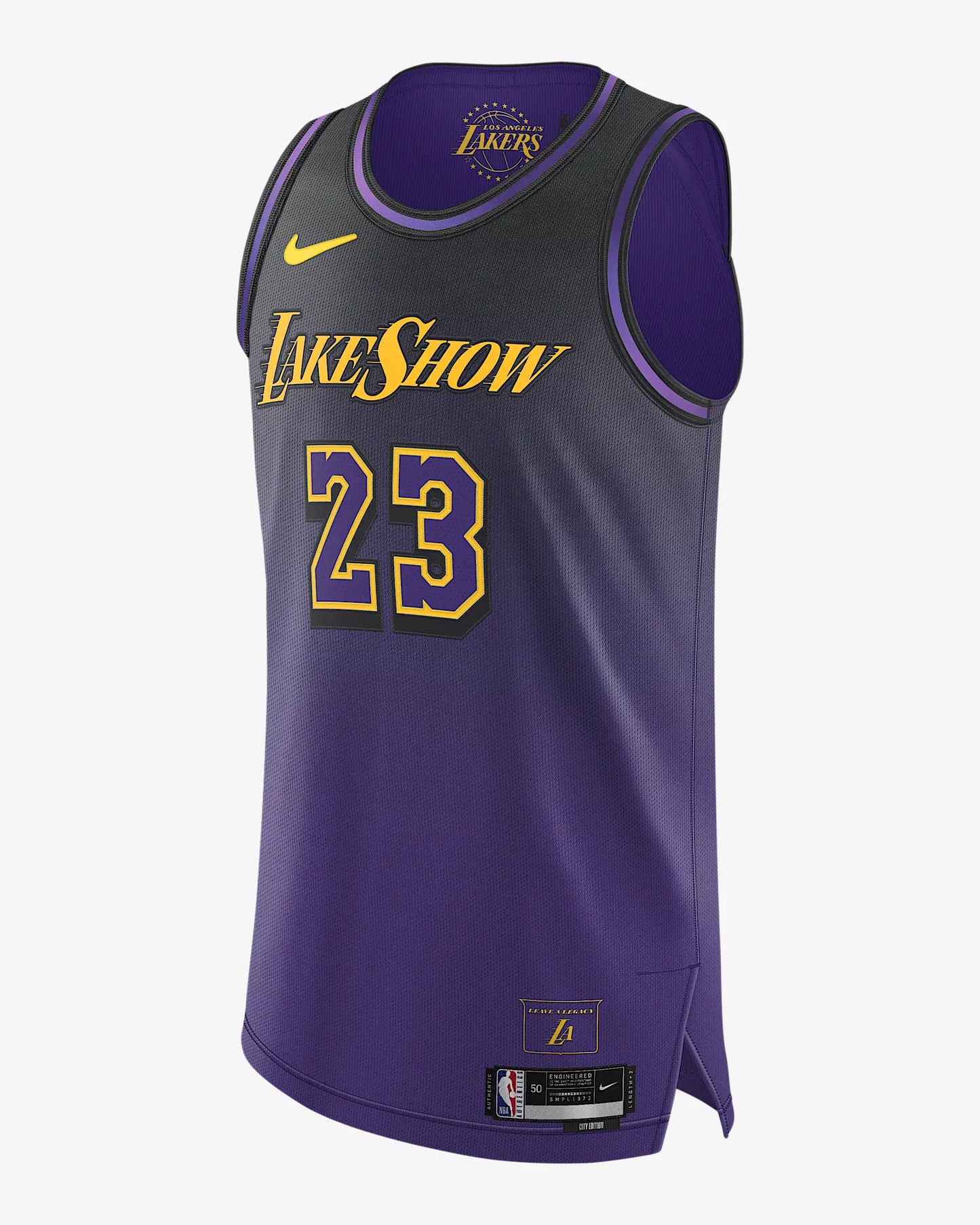 (LeBron James) City Edition Nike Dri-FIT ADV NBA Authentic Jersey