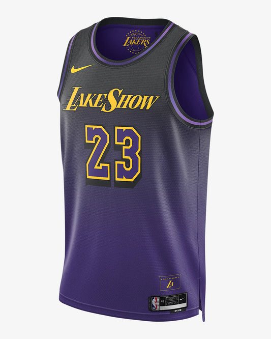 (LeBron James) City Edition Nike Dri-FIT NBA Swingman Jersey