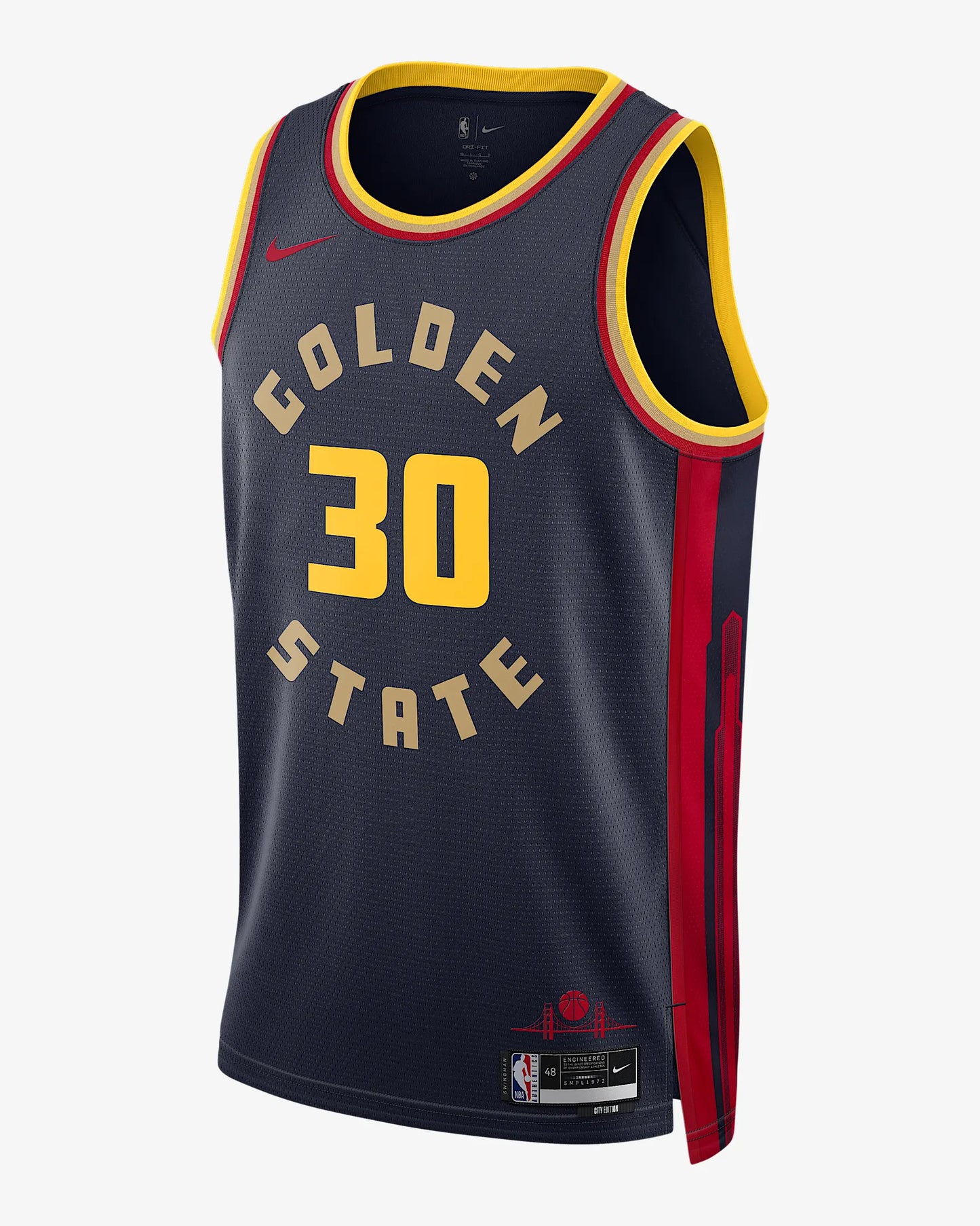 (Stephen Curry) City Edition Nike Dri-FIT NBA Swingman Jersey