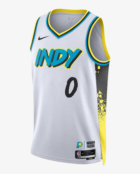 (Tyrese Haliburton) City Edition Nike Dri-FIT NBA Swingman Jersey